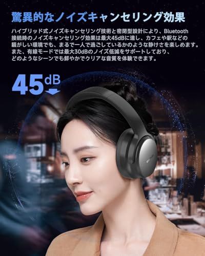 Wireless Headphones Vgp 2025 Earfun Tune Pro Bluetooth 5.4/ +10Mm Usb-C Aux