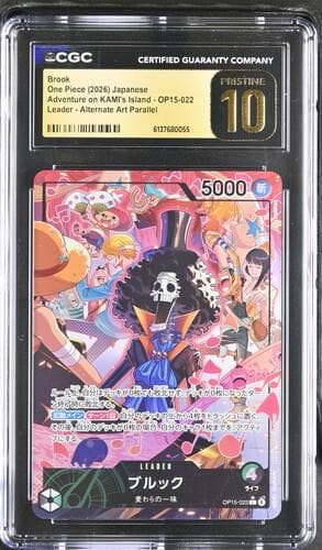 One Piece Card Game Cgc10 Pristine L Op15-022