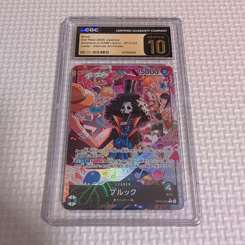 One Piece Card Game Cgc10 Pristine L Op15-022