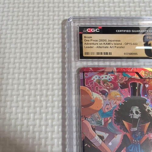 One Piece Card Game Cgc10 Pristine L Op15-022