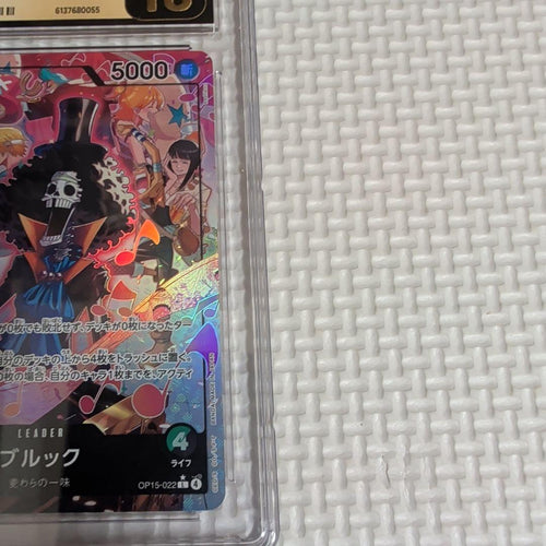 One Piece Card Game Cgc10 Pristine L Op15-022