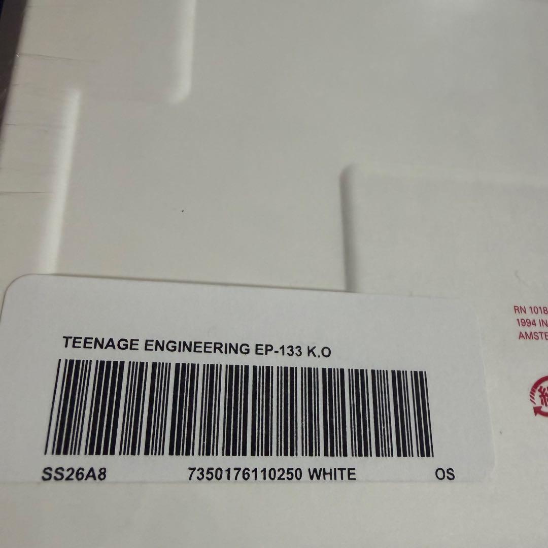 Supreme Sampler Teenage Engineering Ep 133 K.O.
