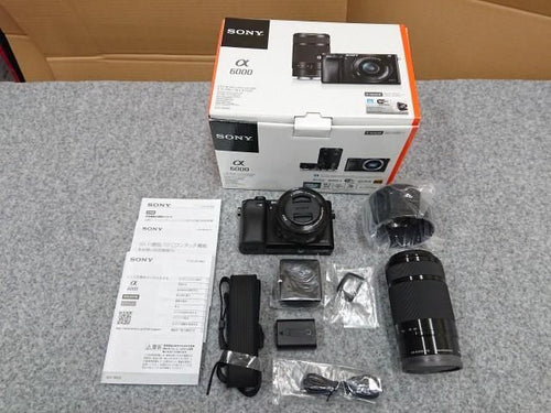Mirrorless Interchangeable Lips Sony 6000 Ilce-6000Y 16-50Mm 55-210Mm