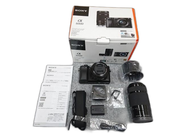 Mirrorless Interchangeable Lips Sony 6000 Ilce-6000Y 16-50Mm 55-210Mm