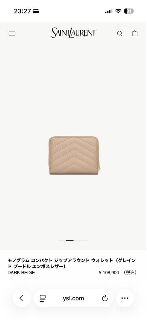 Saint Laurent Bifold Wallets