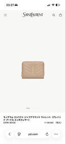 Saint Laurent Bifold Wallets