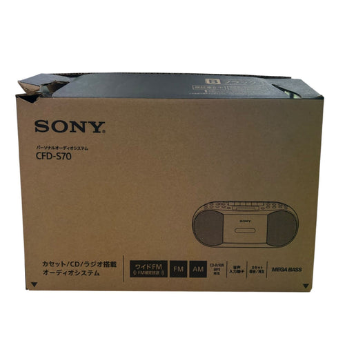 Sony Cd Md Cassette Deck Cfd-S70