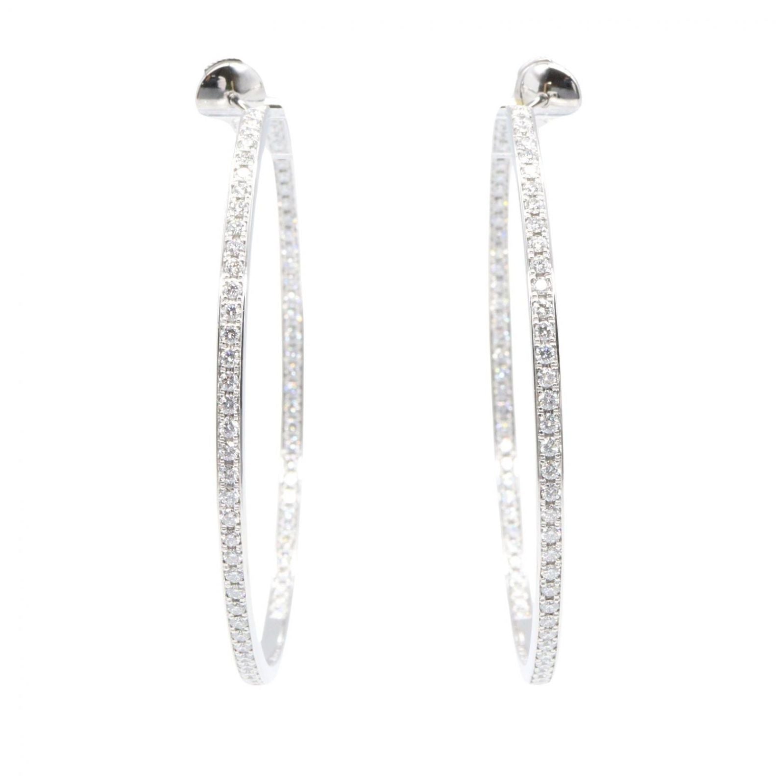 Cartier Earrings (For One Ear) K18Wg Used A