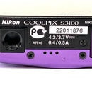 Nikon Compact Digital Camera Coolpix S3100 801K