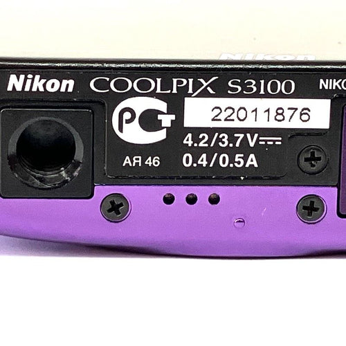 Nikon Compact Digital Camera Coolpix S3100 801K