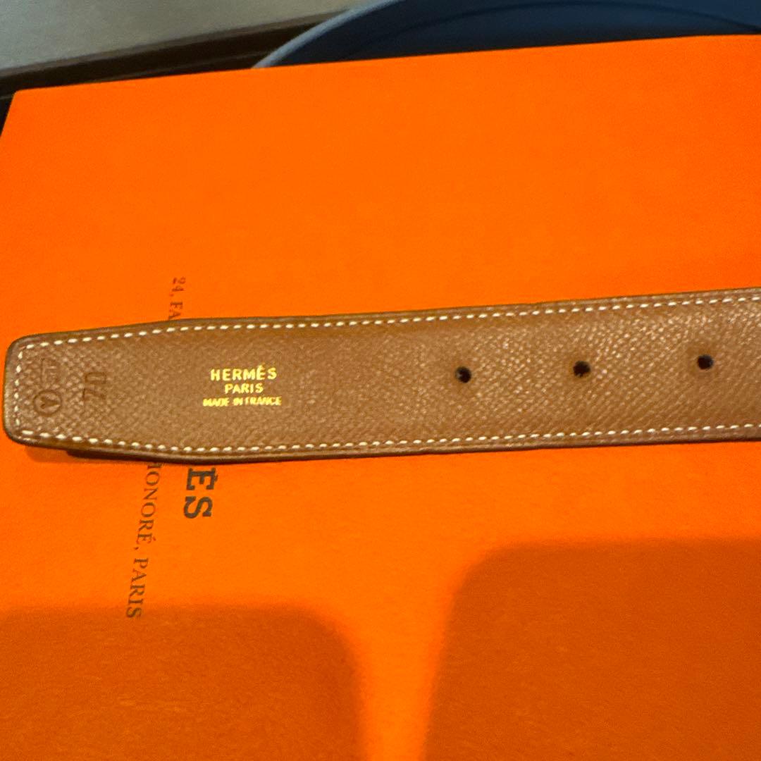 Hermes Belts H Brown Black 70