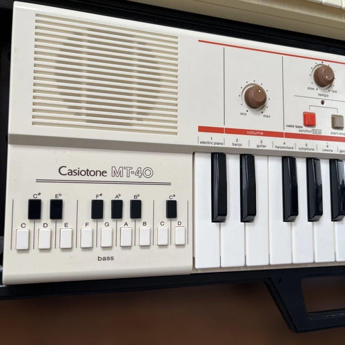 Casio Analog Synthesizer Mt-40 Mt-65