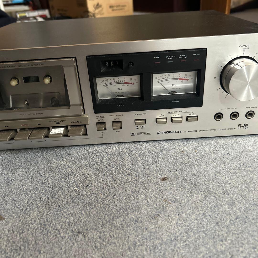 Cd Md Cassette Deck Pioneer Ct-405
