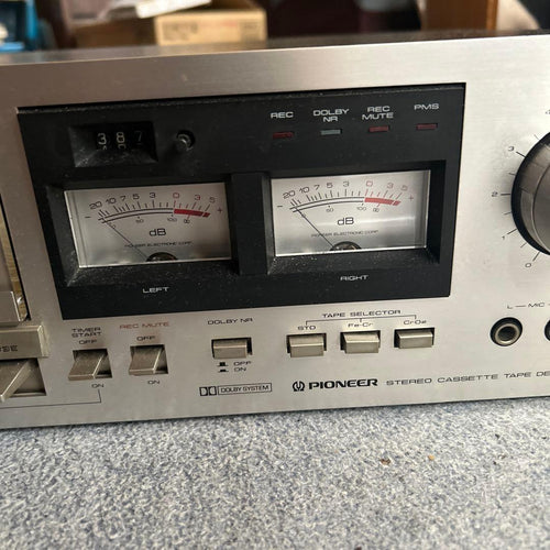 Cd Md Cassette Deck Pioneer Ct-405