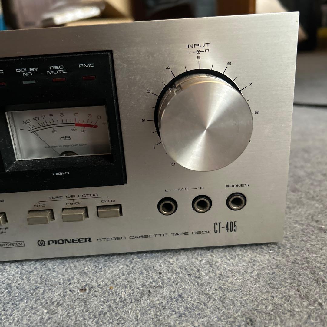 Cd Md Cassette Deck Pioneer Ct-405