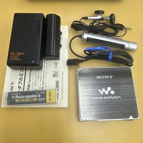 Sony Portable Md Players Mz-E900