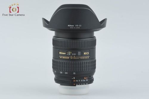Nikon Lens (Zoom) Af Nikkor 18-35Mm F/3.5-4.5 D Ed