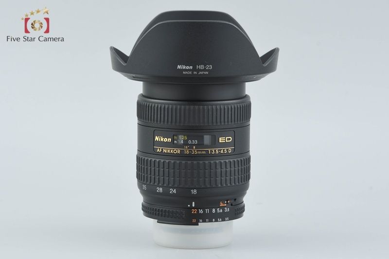 Nikon Lens (Zoom) Af Nikkor 18-35Mm F/3.5-4.5 D Ed