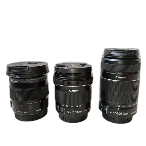 Zoom Lenses Canon Ef-S 3 Sigma