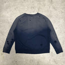 Needles Sweatshirts Deconstructed Sweat Shirt Navy M