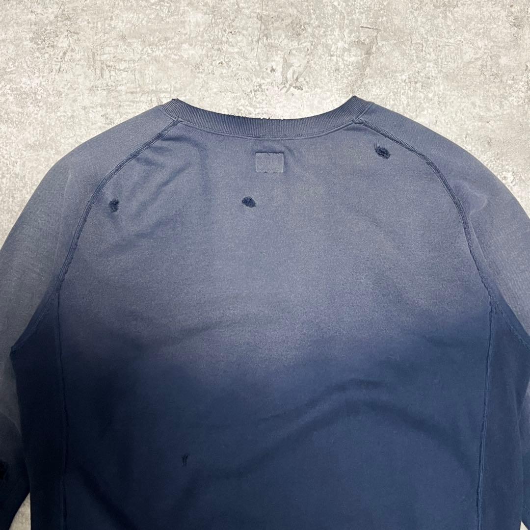 Needles Sweatshirts Deconstructed Sweat Shirt Navy M