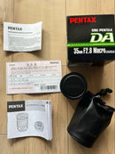 Pentax Prime Lenses Da F2.8 Macro
