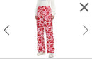 Apee Sweatshirts Heart Badge Camo Sweat Pants