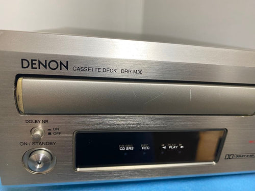 Denon Cd Md Cassette Deck Drr-M30