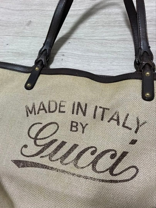Gucci Tote Bags Made In Italy