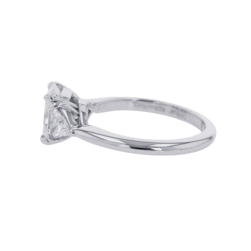 Tiffany Ring 1.09Ct Pt950 8 Gia Tiffany&Co.