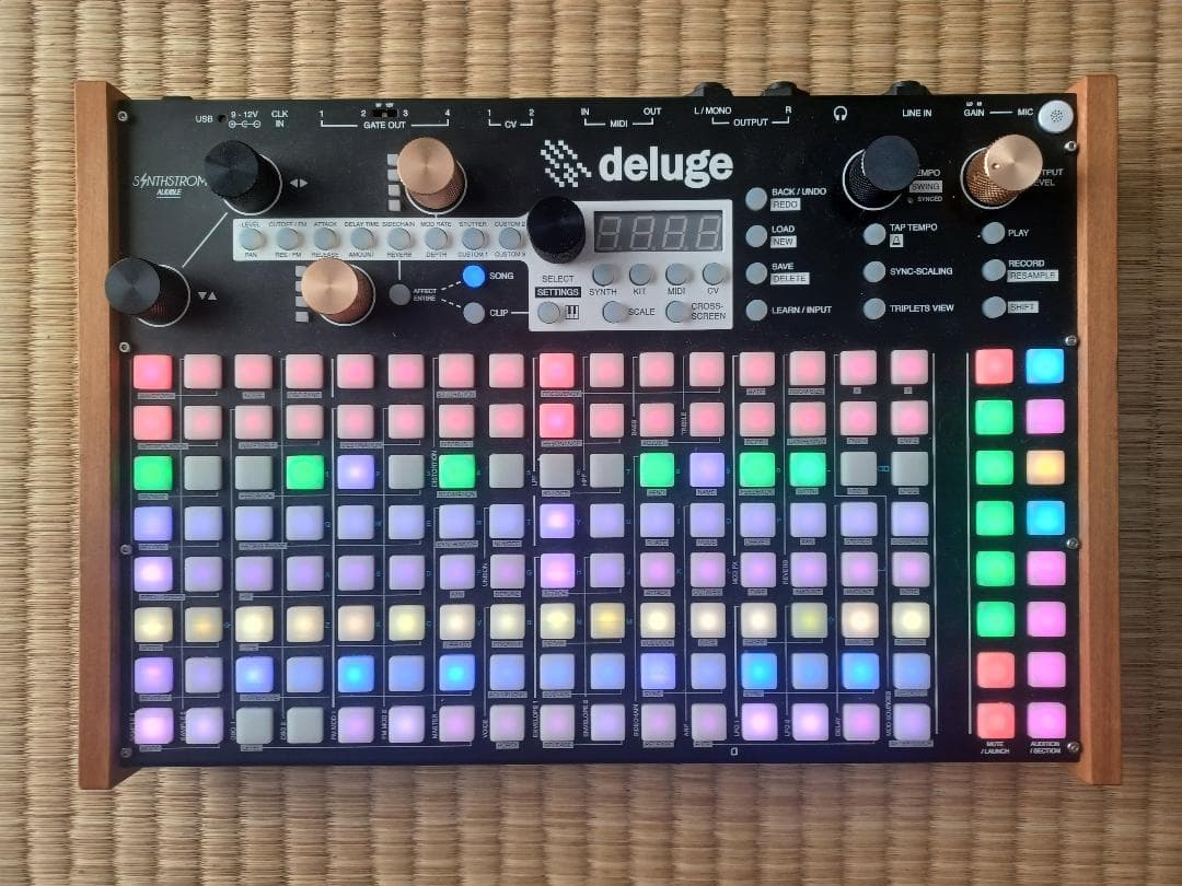 Midi Keyboard Pad Synthstrom Deluge Decksaver
