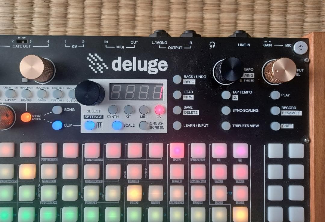 Midi Keyboard Pad Synthstrom Deluge Decksaver