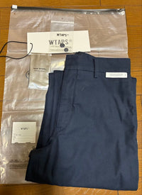 Wtaps Chino Pants Lez Strt Trousers Ctpl Twill Navy