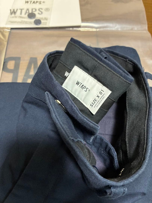 Wtaps Chino Pants Lez Strt Trousers Ctpl Twill Navy