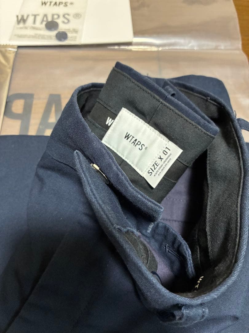 Wtaps Chino Pants Lez Strt Trousers Ctpl Twill Navy