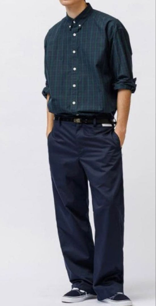 Wtaps Chino Pants Lez Strt Trousers Ctpl Twill Navy