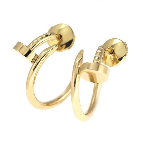 Cartier Earrings (For Both Ears) K18Yg
