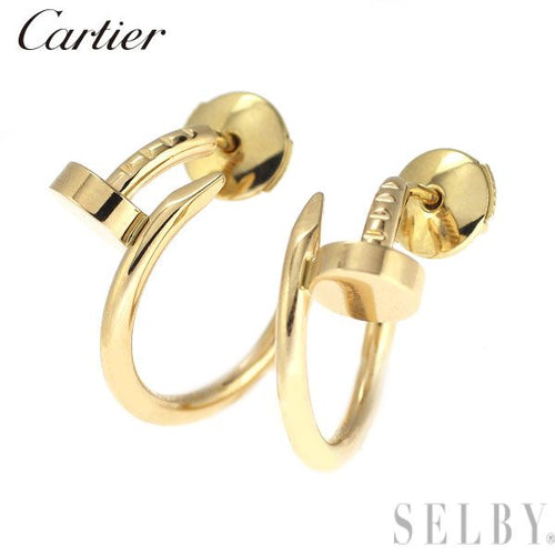 Cartier Earrings (For Both Ears) K18Yg