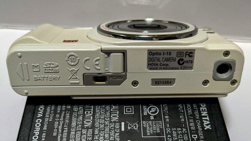 Pentax Compact Digital Cameras Optio I-10