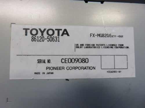Others Std9844/ Ok Ucf30 Ucf31 Cd Md 86120-50631 Fx-Mg8206Zt-02 Pioneer