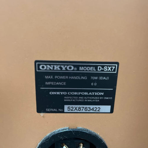 Onkyo Speaker D-Sx7