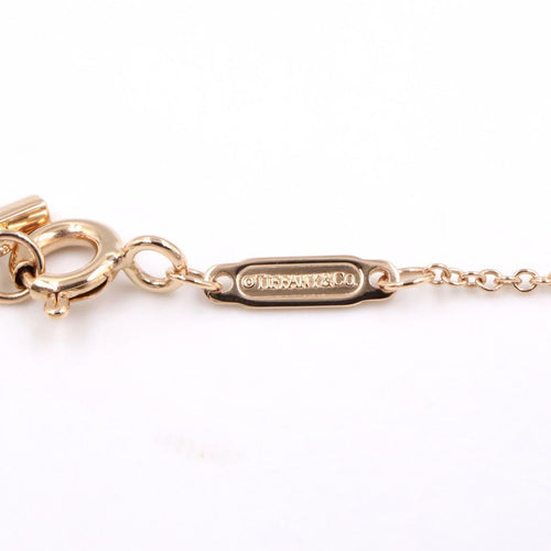 Tiffany Necklace Co T 40.5/45.5 K18Pg Used A