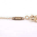 Tiffany Necklace Co T 40.5/45.5 K18Pg Used A