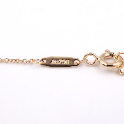 Tiffany Necklace Co T 40.5/45.5 K18Pg Used A