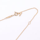 Tiffany Necklace Co T 40.5/45.5 K18Pg Used A
