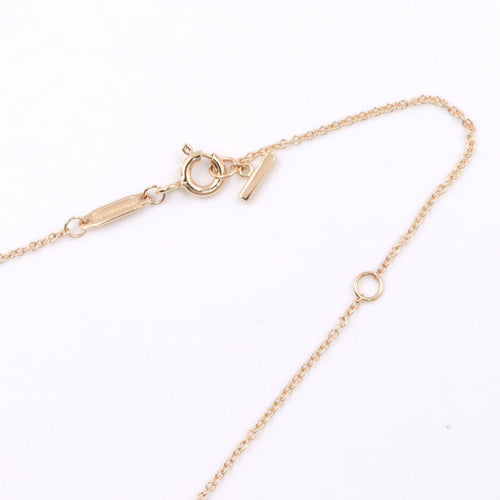Tiffany Necklace Co T 40.5/45.5 K18Pg Used A