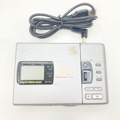 Sony Portable Md Players Mz-R30 Usb