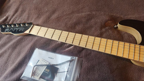 Electric Guitar Saito Guitars S-622L Blackopenpore