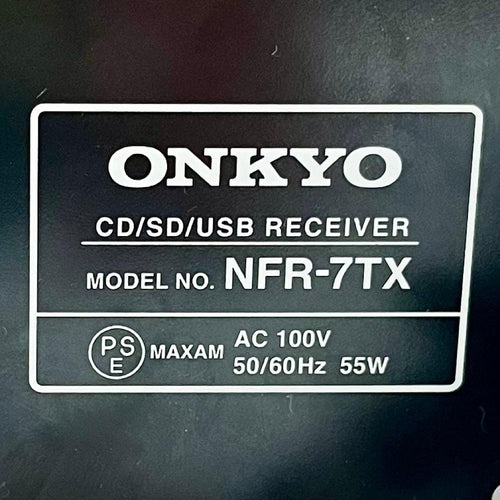 Onkyo Mini Component Systems Nfr-7Tx Cd/Sd/Usb