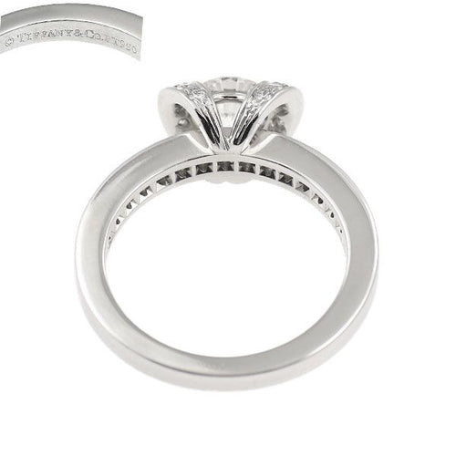 Tiffany Ring Pt950 0.52Ct